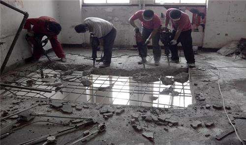 蘇州房屋拆除遇管道堵塞怎么解決